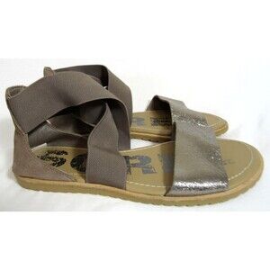 Sorel Brown Ella Slip On Sandals Size 6.5 EUC